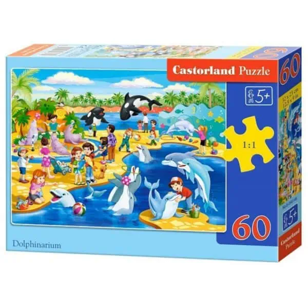 Puzzle 60el. dolphinarium Zabawki/Puzzle