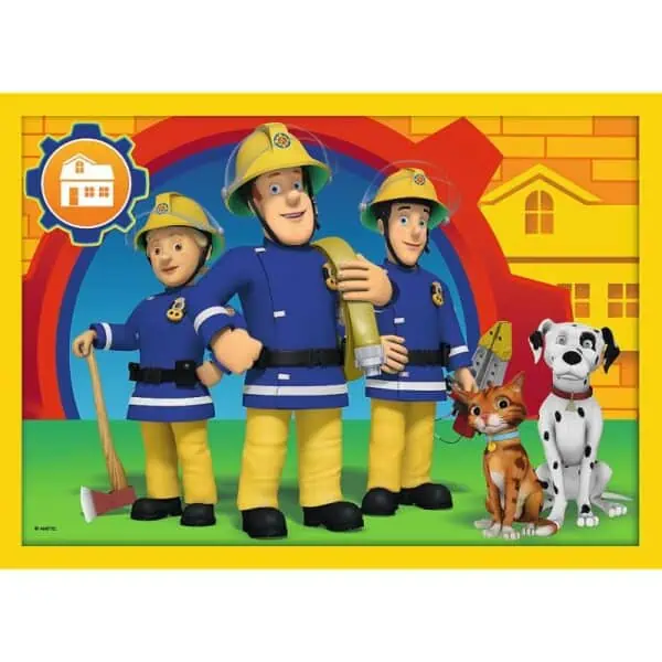 Puzzle strażak Sam