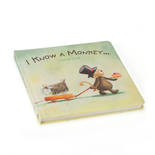 „I Know a Monkey” Książeczka dla Dzieci Jellycat
