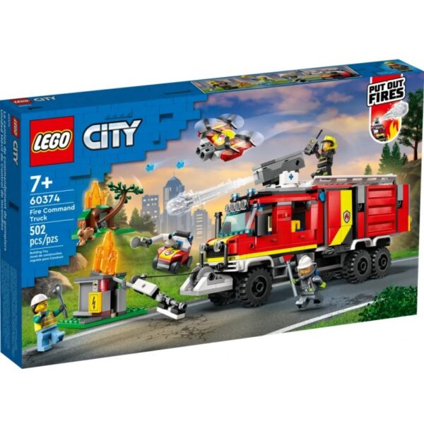 City Terenowy pojazd straży pożarnej LEGO City