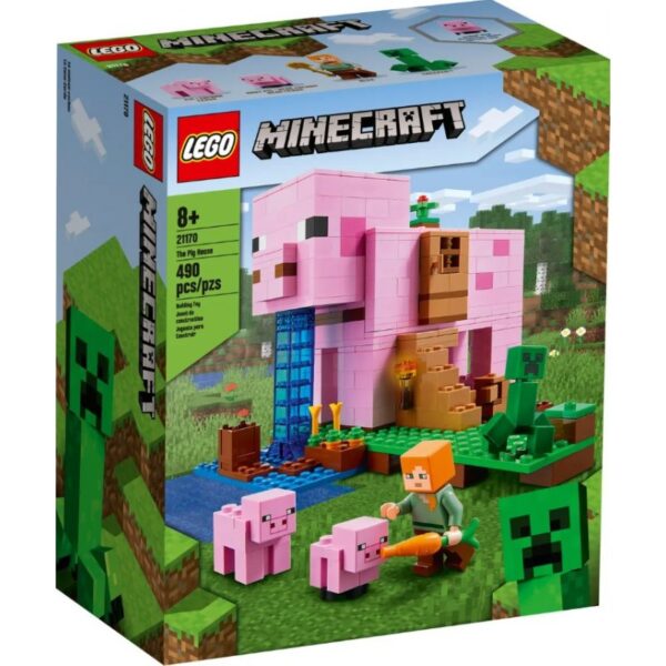 LEGO Minecraft Dom w kształcie świni